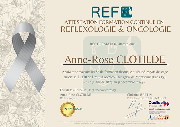 Diplome en oncologie anne rose clotilde